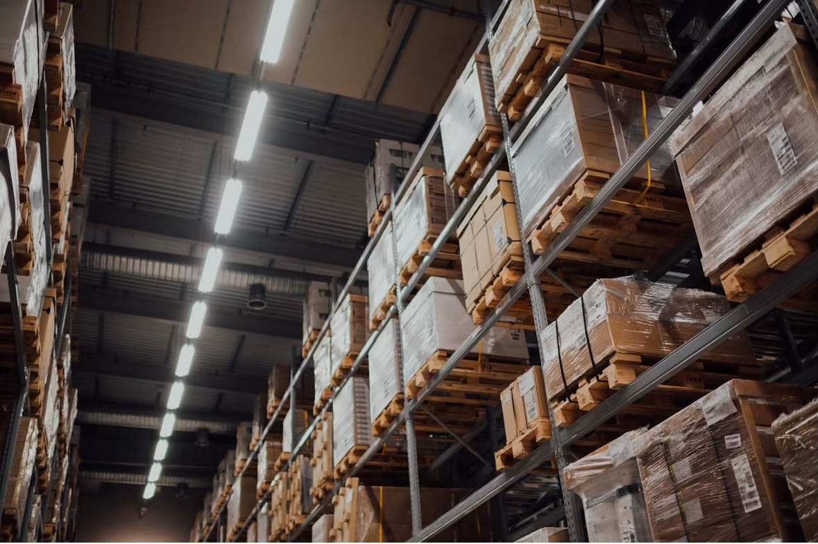 Logistics warehouse team